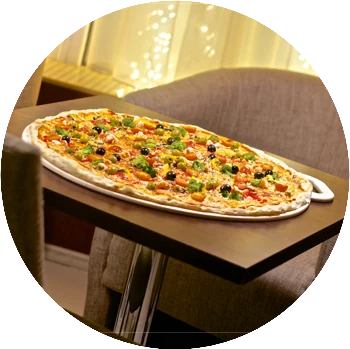 TF-Pizza — TF-Pizza — самая большая пицца Москвы